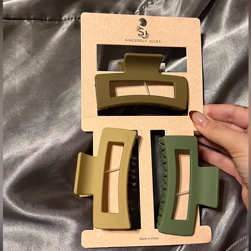 3 Pack of Claw-Clips